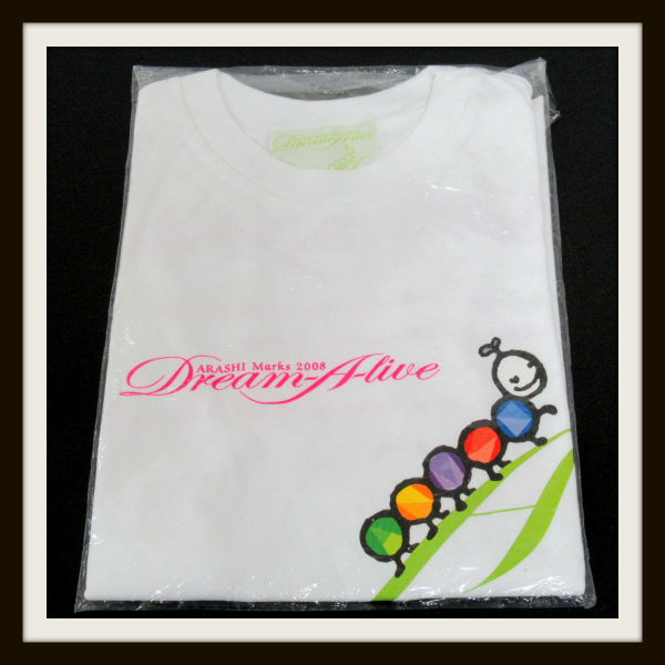 嵐 ARASHI Marks 2008 Dream A live Tシャツ