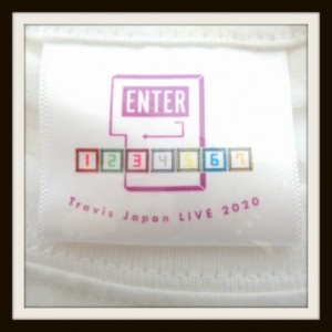 Travis Japan LIVE 2020 ENTER 1234567 ロングTシャツ